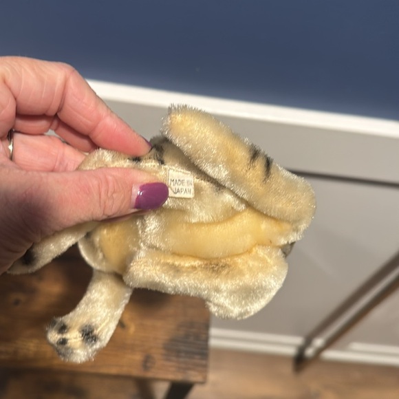 Unbranded Steiff kitten sitting cat kitty green eyes sewn nose mohair beautiful - Picture 10 of 15